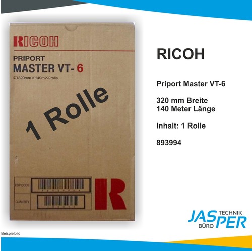 Ricoh 893994 master rolls - 893994,