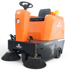 spazzolatrice per strada