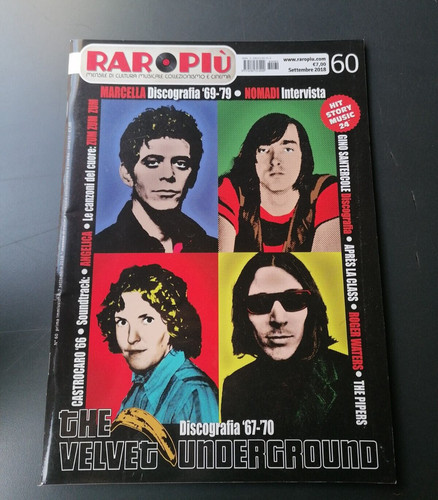 Rivista raropiù velvet - n.60,