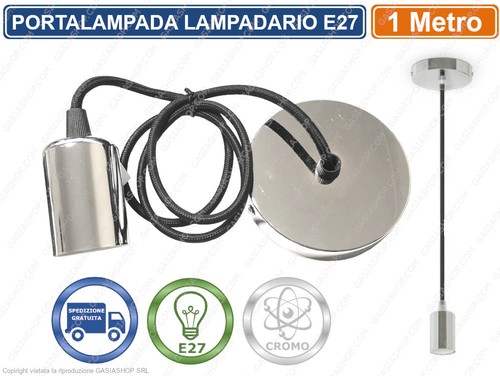 Lampadario portalampada - lampadario,