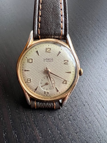 Orologio vintage lanco subdial - orologio,
