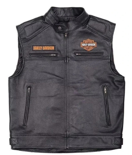 Gilet moto uomo vera - moto, pelle