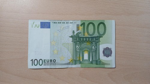 Banconota 100 euro 2002 rara - 100,