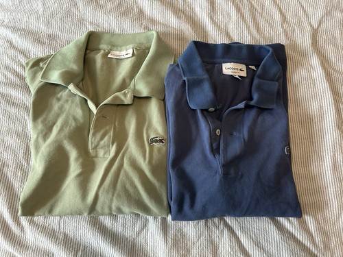Polo lacoste uomo piqué - lacoste,