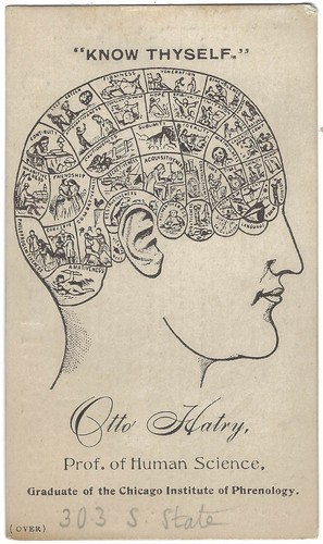 Antica carta frenologia - carta,
