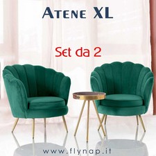 SET 2 Poltrone Imbottite