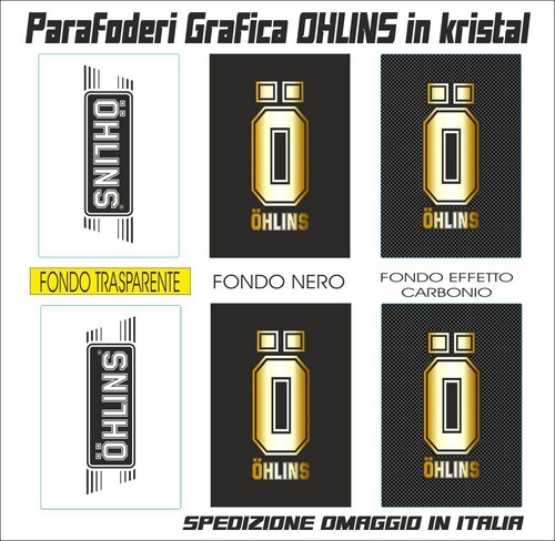 Ohlins adesivo copri fodero - ohlins,