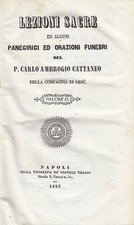 Lezioni sacre alcuni - sacre,