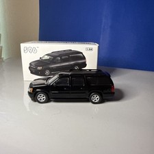 596 1:64 Servizio Segreto Polizia Tattica Nera Chevrolet Suburban (venditore USA)