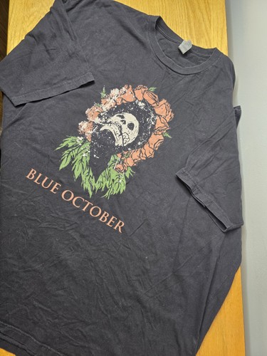 Camicia blu ottobre band - camicia,