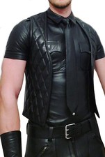 Gilet uomo vera pelle di