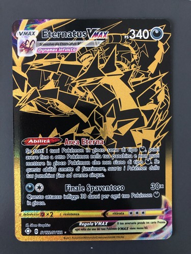 Carta pokemon eternatus vmax - pokemon,