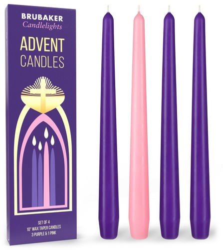 Brubaker candele natale 24cm - candele,