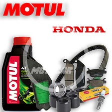 KIT/TAGLIANDO HONDA SH 150 i 2017 2018 2019 OLIO CANDELA CINGHIA RULLI PASTIGLIE