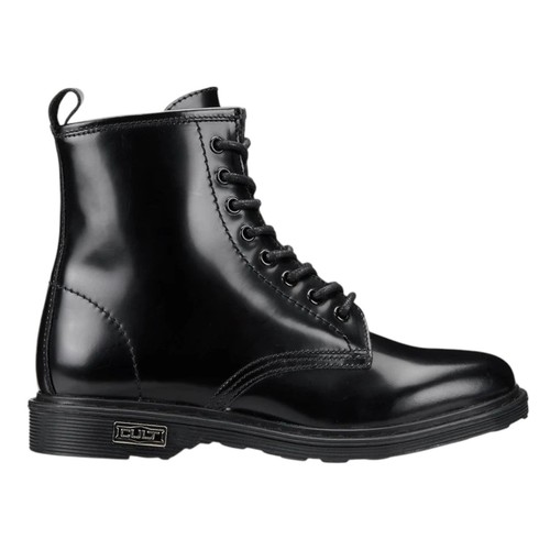 Cult anfibio stringato nero - anfibio,