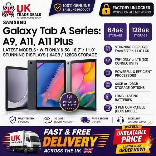 Samsung galaxy tab a11 - tab, a9