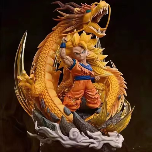 Action figure goku - goku, shenron