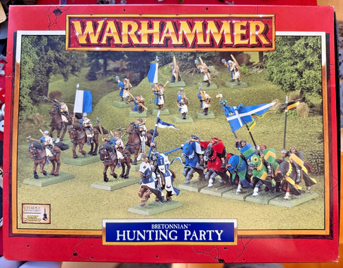 Bretonnian hunting party oop - party,