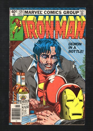 Iron man 128 demone in - #128, '79