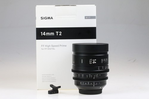 Sigma cine 14mm ff - 14mm, ff/ef