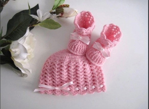 Cappellino scarpine neonata - cappellino,