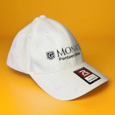 Berretto/Cappello/Richardson Monaco Pontoon Boats Ball Cap #285 Adulto XL Bianco Flex Fit