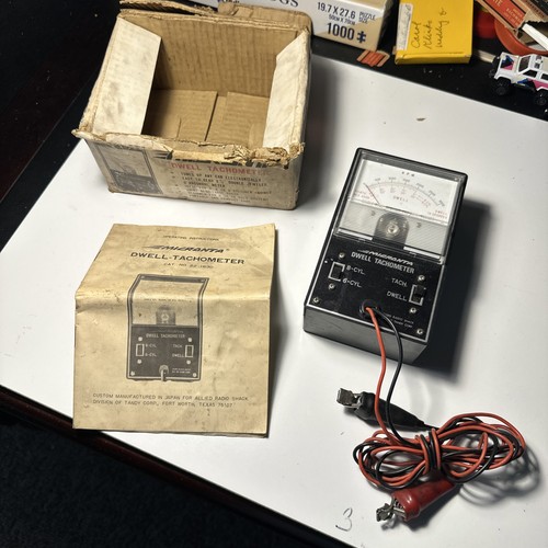 Micronta radio shack - radio, tach