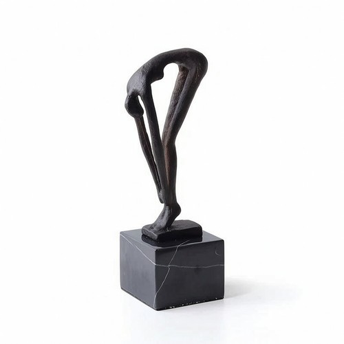 Scultura astratta bronzato - scultura,
