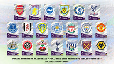 Panini Adrenalyn XL Premier League 2020/21 2021 Set Completo 18 Card Squadra Seleziona