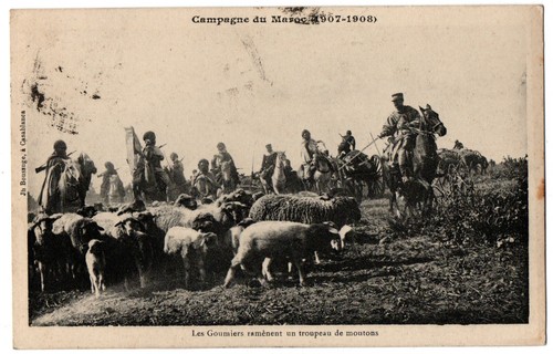 Cpa campagne maroc - du,