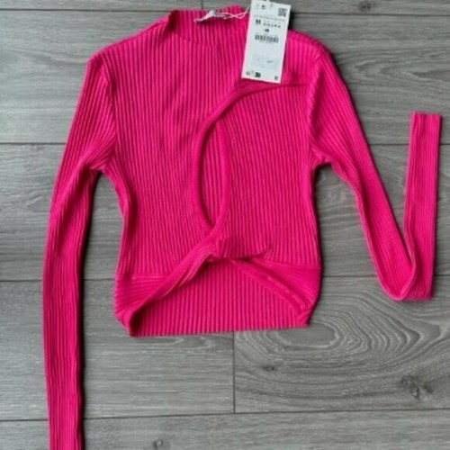 Zara fuchsia top - fuchsia, size