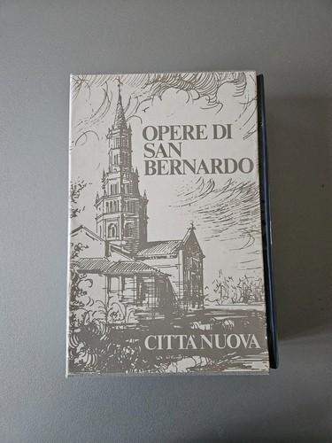 Opere san bernardo - -, volume