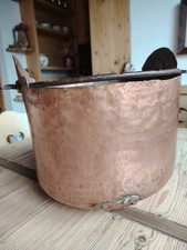 Antico Secchio In Rame Fine
