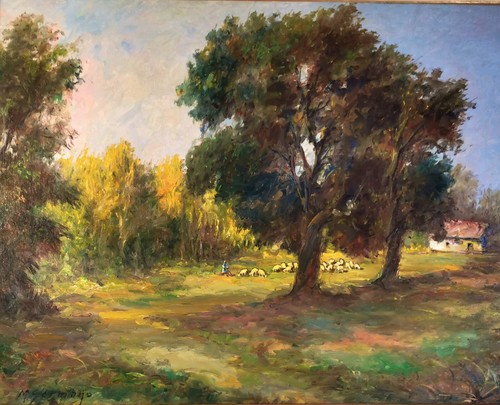 Germano paesaggio - m.,
