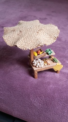 Presepe banco frutta - -,