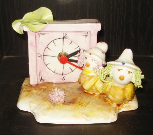 Orologio statuina vintage - statuina,