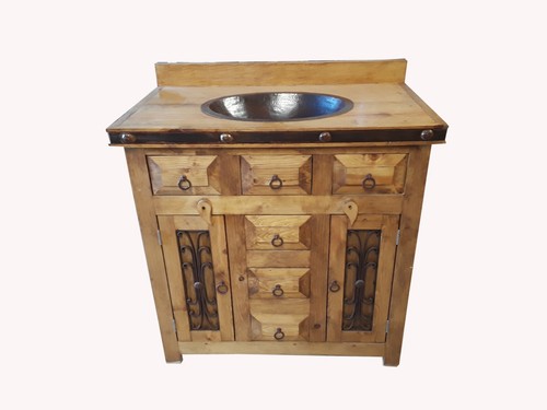 Mobile bagno rustico