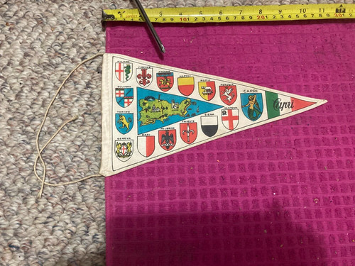 Pennant vintage doppia - , faccia