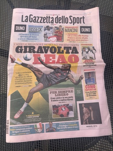 Giornale calcio agosto - 4,