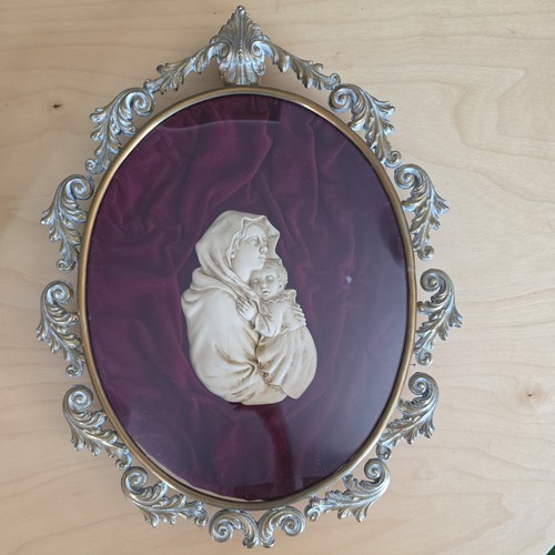 Madonna con bambino - bambino, in