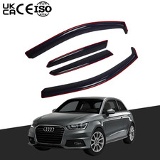 AUDI A1 S1 MK1 2012-2018 5 Porte Portellone | Deflettori Aria Antivento Set 4pz Visiere