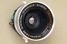 Schneider-Kreuznach Super-Angulon 65mm F8 Linhof per Banco Ottico Piiastra Sinar