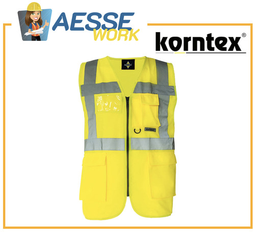 Gilet alta visibilità korntex - visibilità,