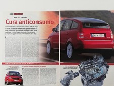 Clipping Ritaglio Articolo 2002 AUDI A2 1.6i FSI Cura Anticonsumo