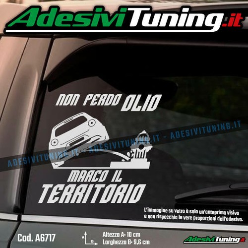 Adesivo alfa mito tuning non - adesivo,