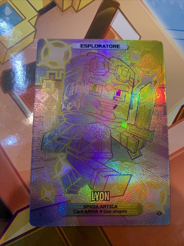 Lyon trading card - trading,