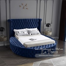 Letto matrimoniale rotondo - letto,