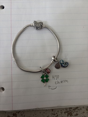 Pandora bracelet with charms - pandora,