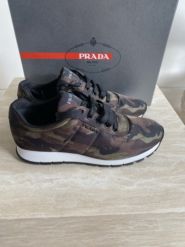 Sneakers prada stampa mimetica - prada,