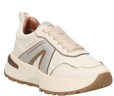 Alexander Smith LIVERPOOL 2174 OFF WHITE SILVER Sneakers da donna